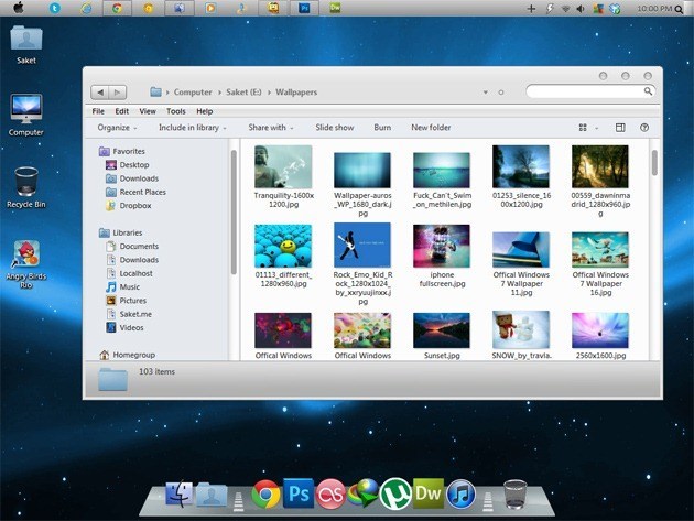 Free download mac os theme for windows 7 32 bit